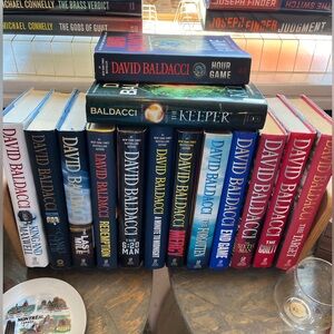 David Balducci books $12 each. Sold individually.